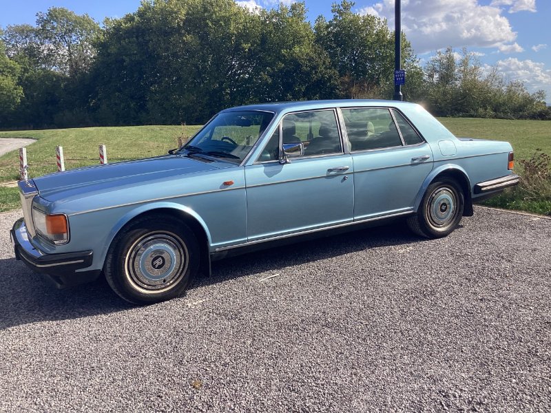 Blue Rolls-Royce Silver Spirit Saloon ABS/EFi