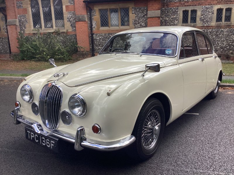 Beige 1968 Jaguar MK 2 240 MK2 Manual/Overdrive in Harrow